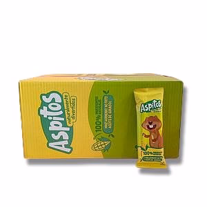 Gusanitos de Maiz Aspitos - Aspil - Super Aspitos Natural - Caja con 75 unidades - Imagen 6