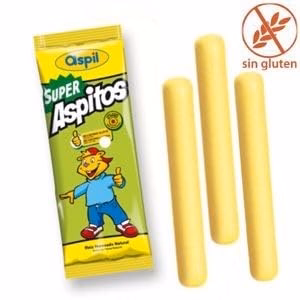 Gusanitos de Maiz Aspitos - Aspil - Super Aspitos Natural - Caja con 75 unidades - Imagen 2