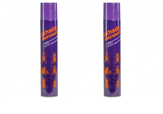 Stockade aerosol forte 750ml - Huvepharma. Insecticida piretroide para insectos voladores y rastreros. Largo alcance. - Imagen 4