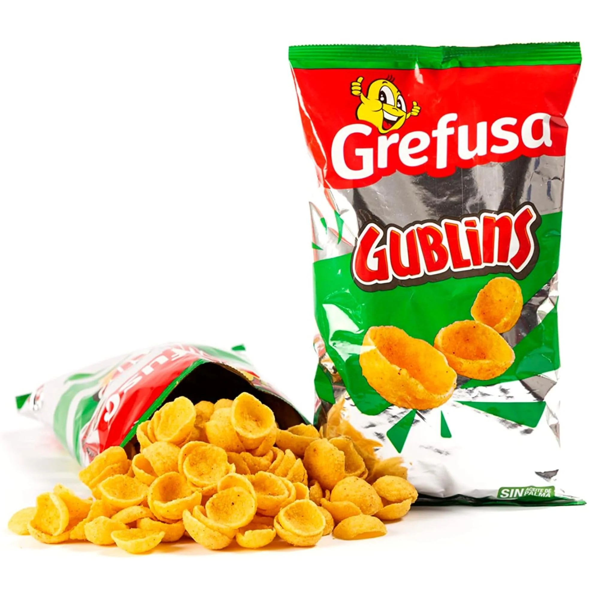 Pack Gublins Sabor Barbacoa - Pack de 8 Bolsas Individuales de Aperitivo Crujiente de Ma?z ? Ideal para Picar ? Bolsa 135g x 8 - Imagen 4