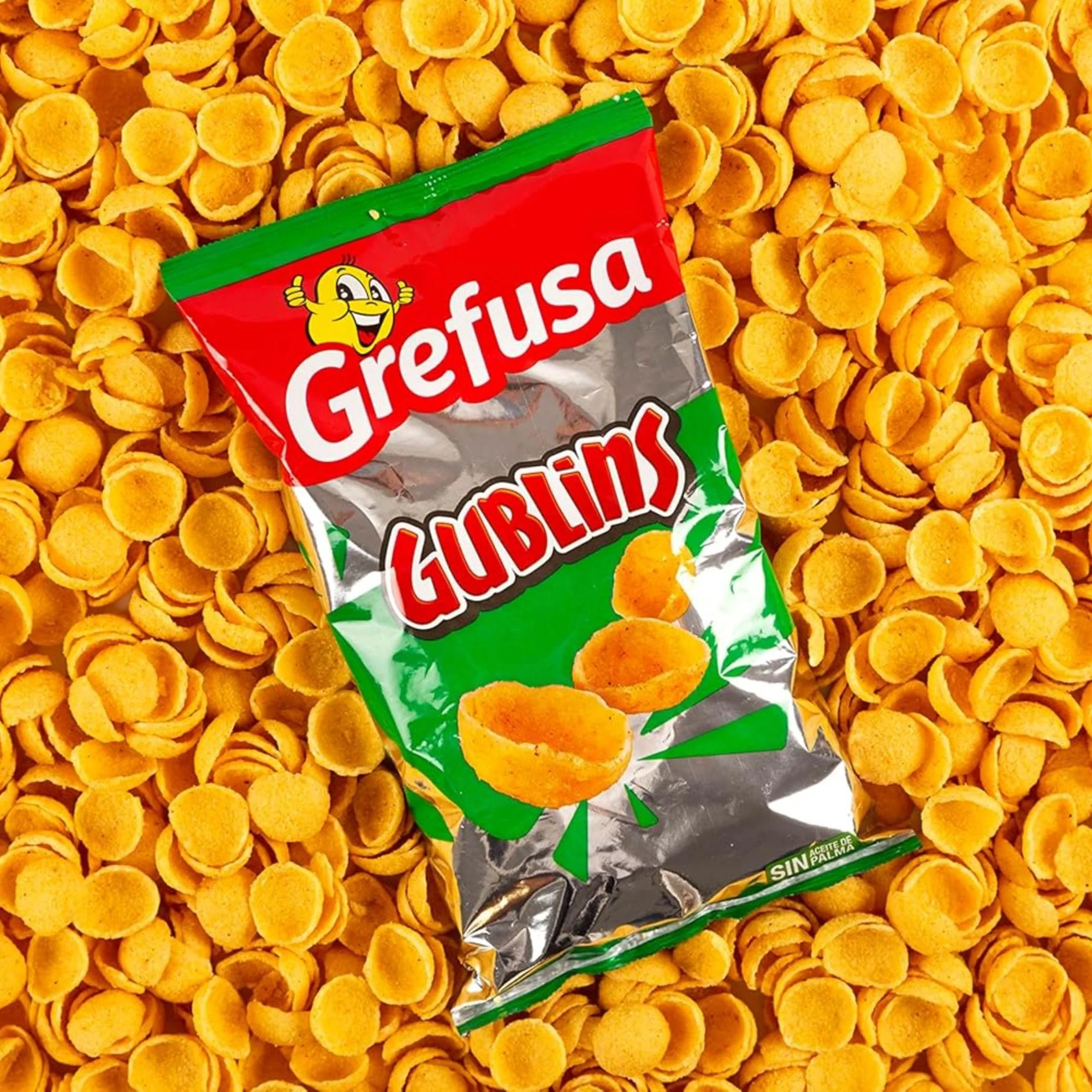 Pack Gublins Sabor Barbacoa - Pack de 8 Bolsas Individuales de Aperitivo Crujiente de Ma?z ? Ideal para Picar ? Bolsa 135g x 8 - Imagen 5