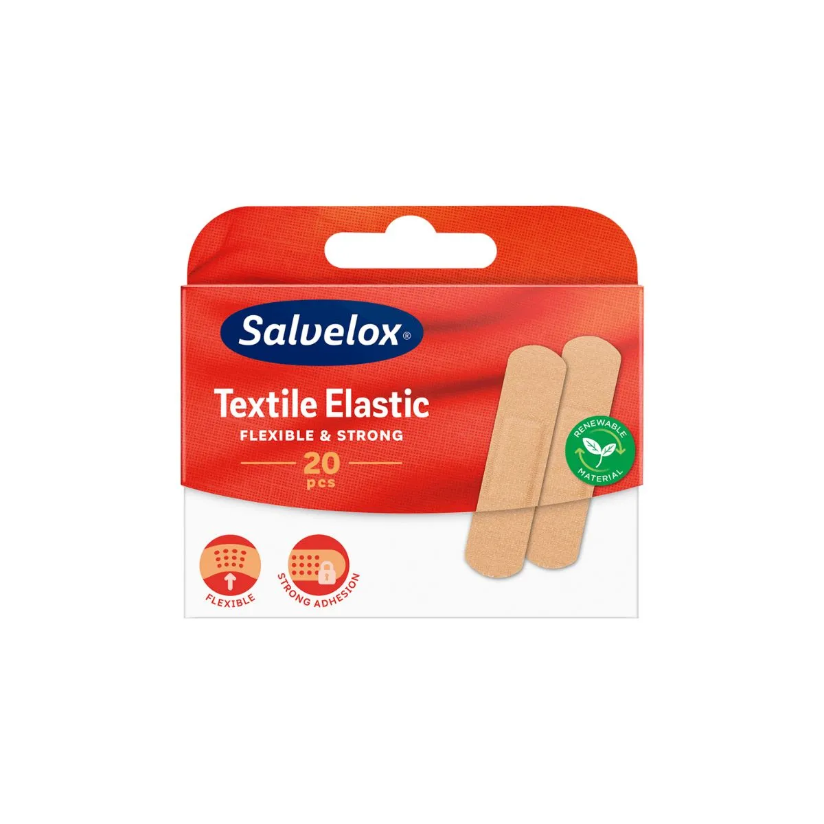 SALVELOX TEXTILE ELASTIC 20 unidades