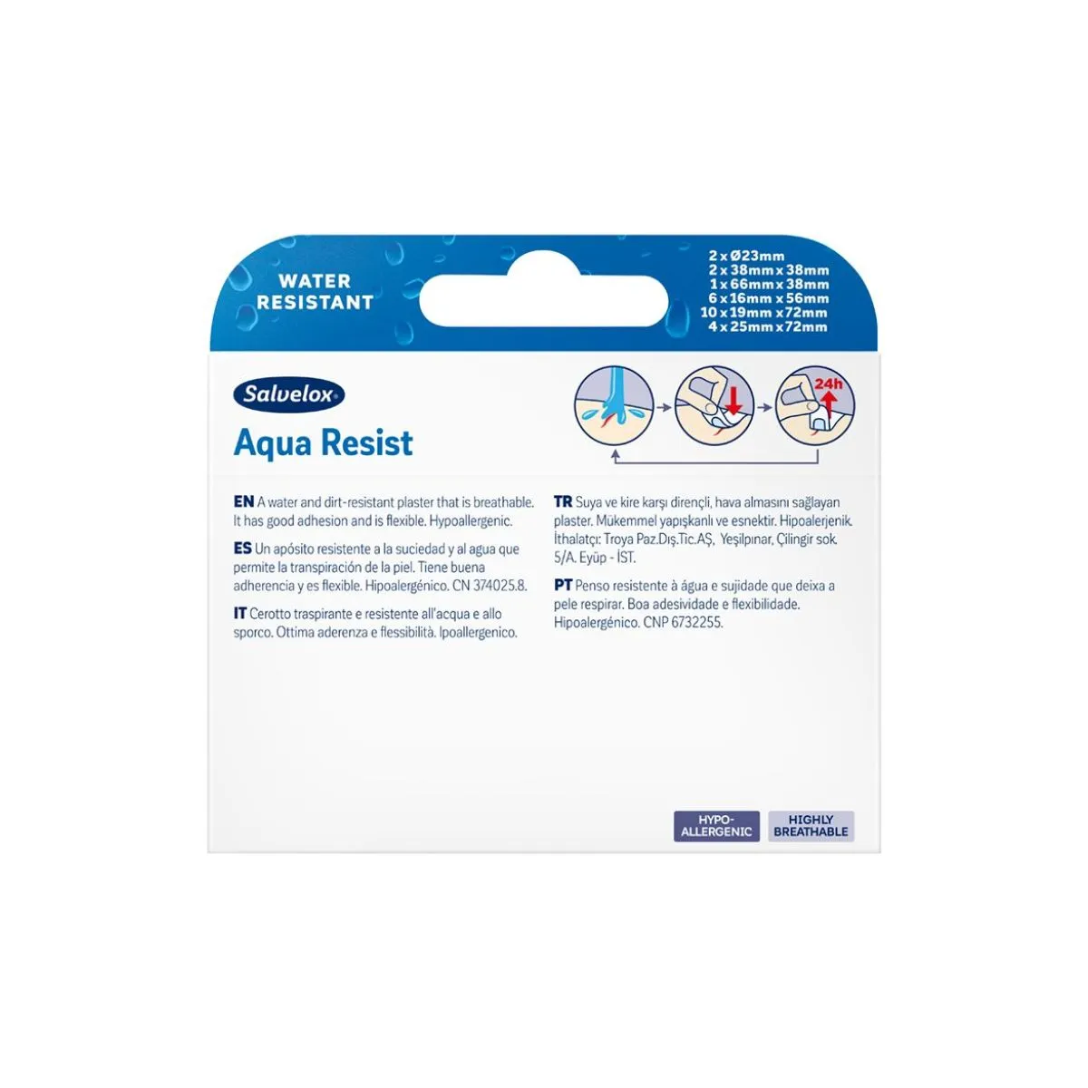 Salvelox Aqua Resist Apósitos Adhesivos 25 o 40 unidades - Imagen 2