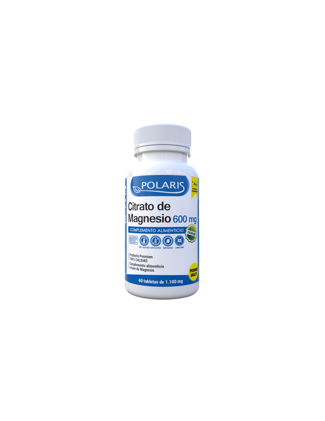 CITRATO DE MAGNESIO (600 mg 60 comprimidos)